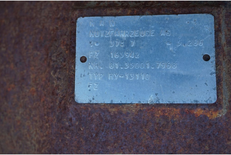 MAN HY-13110-00 37/7 - Задна оска за Камион: слика 3 MAN HY-13110-00 37/7 - Задна оска за Камион: слика 3