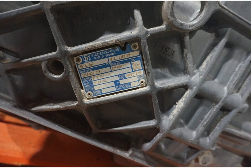ZF 12AS2130DD TGS - Менувач за Камион: слика 5 ZF 12AS2130DD TGS - Менувач за Камион: слика 5