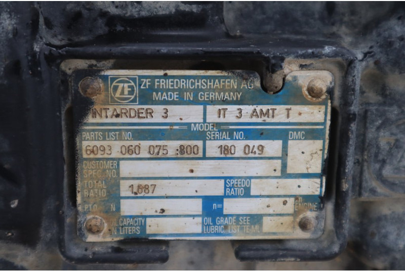 ZF 12AS2131DD+INT3 - Менувач за Камион: слика 5 ZF 12AS2131DD+INT3 - Менувач за Камион: слика 5
