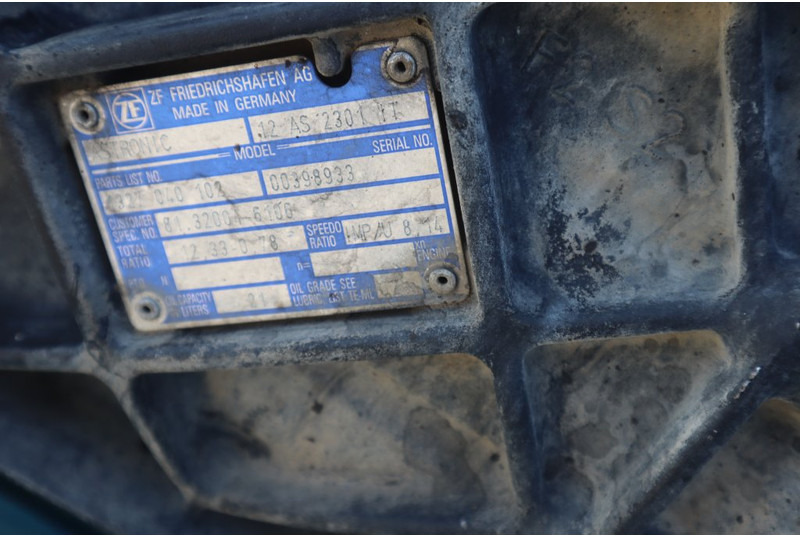 ZF 12AS2301OD+INT 81.32004-6106 - Менувач за Камион: слика 5 ZF 12AS2301OD+INT 81.32004-6106 - Менувач за Камион: слика 5
