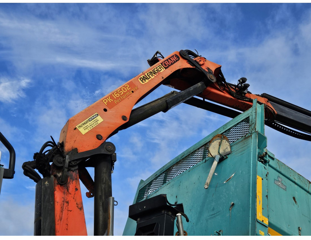 Кипер MAN TGA 33.360 TIPPER 3 SIDE CRANE PALFINGER 16502 *REMOTE CONTROL: слика 9