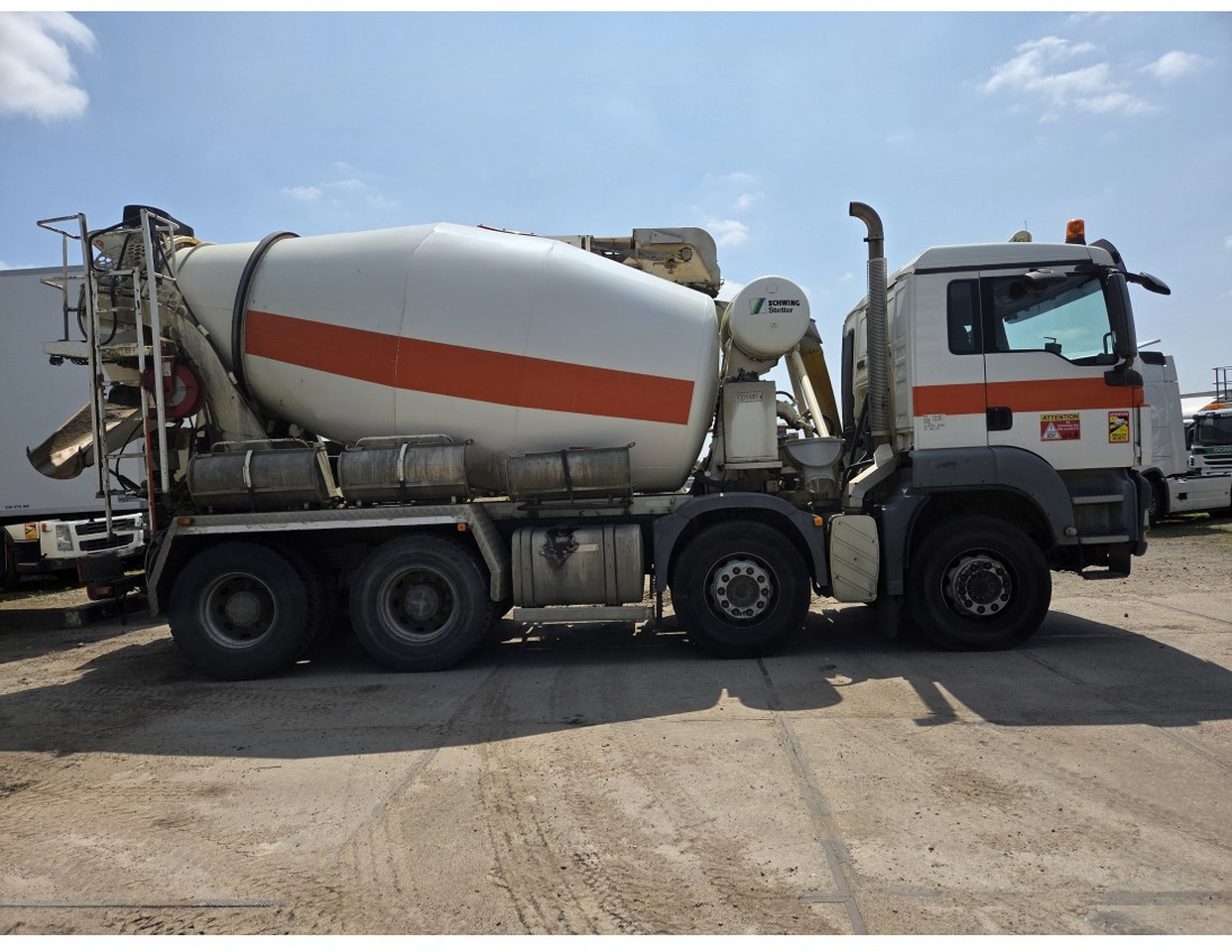 MAN TGS 35.400 8X4 Concrete Mixer Stetter 9m3 Steelsuspension - Камион миксер за бетон: слика 5 MAN TGS 35.400 8X4 Concrete Mixer Stetter 9m3 Steelsuspension - Камион миксер за бетон: слика 5