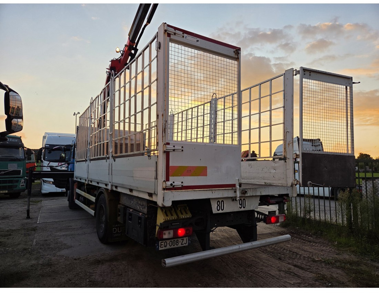 Renault C 280 4X2 Palfinger PK12002 EH Kran Crane Remote Control Automat flatbed truck - Камион со платформа, Камион со кран: слика 2 Renault C 280 4X2 Palfinger PK12002 EH Kran Crane Remote Control Automat flatbed truck - Камион со платформа, Камион со кран: слика 2