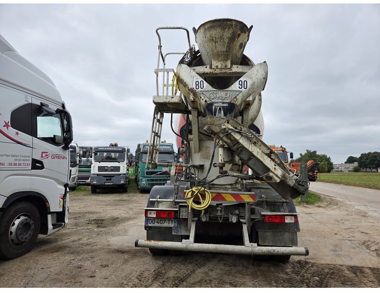 Renault C430 8X4 CONCRETE MIXER MANUAL GEARBOX - Камион миксер за бетон: слика 3 Renault C430 8X4 CONCRETE MIXER MANUAL GEARBOX - Камион миксер за бетон: слика 3