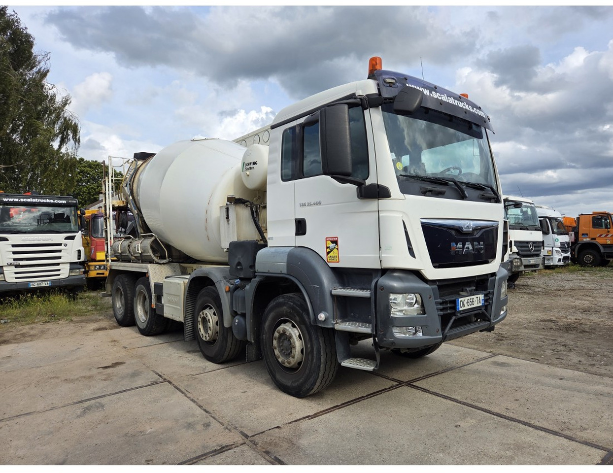TGS 35.400 8X4 Concrete Mixer Stetter Euro 6 Steelsuspension - Камион миксер за бетон: слика 5 TGS 35.400 8X4 Concrete Mixer Stetter Euro 6 Steelsuspension - Камион миксер за бетон: слика 5