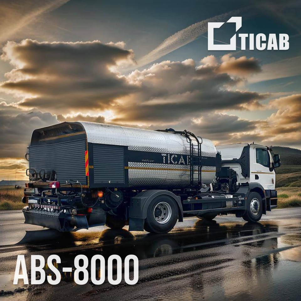 TICAB Asphalt Distributor, 8000 L, Аutonomous Asphalt Sprayer, Manufacturer - Камион со бетонска пумпа: слика 3 TICAB Asphalt Distributor, 8000 L, Аutonomous Asphalt Sprayer, Manufacturer - Камион со бетонска пумпа: слика 3