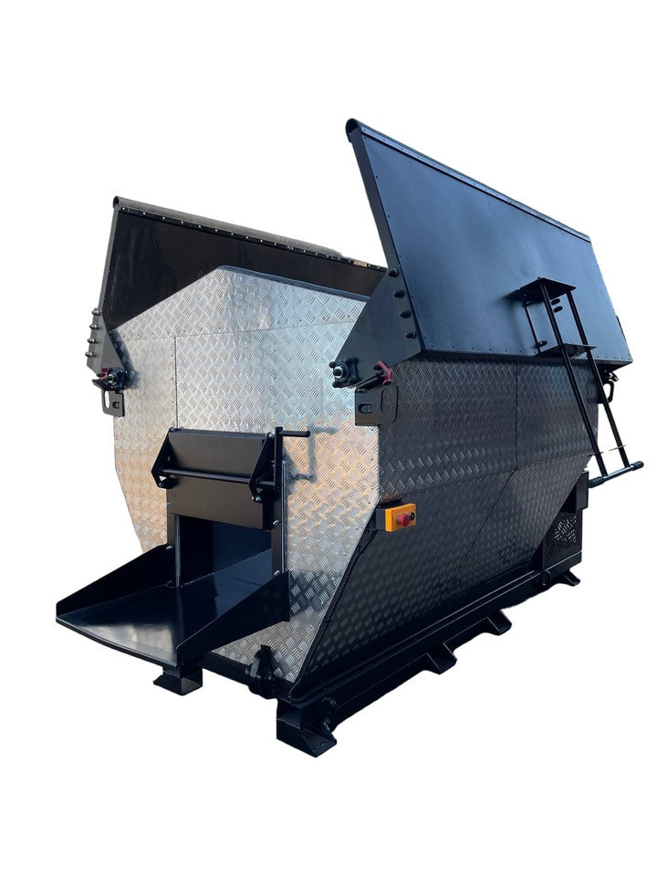TICAB Asphalt Hot Box from the Manufacturer for 2,8 t, termiskais bunkurs asfaltam HB-2 - Машина за асфалт: слика 1 TICAB Asphalt Hot Box from the Manufacturer for 2,8 t, termiskais bunkurs asfaltam HB-2 - Машина за асфалт: слика 1