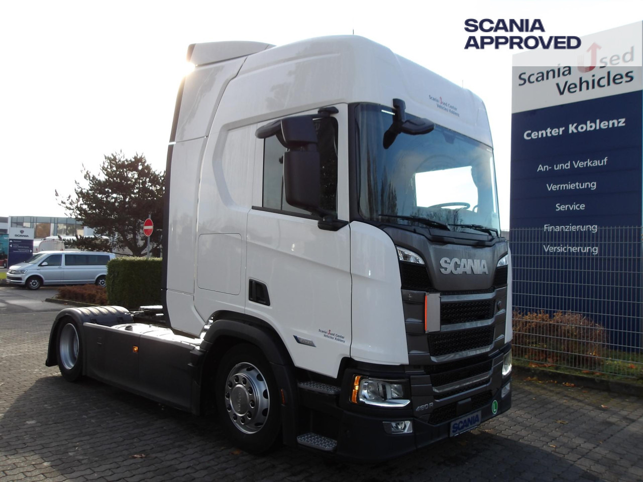 SCANIA R 460 EB - MEGA - HIGHLINE - 2x TANKs - ACC - Камион влекач: слика 1 SCANIA R 460 EB - MEGA - HIGHLINE - 2x TANKs - ACC - Камион влекач: слика 1