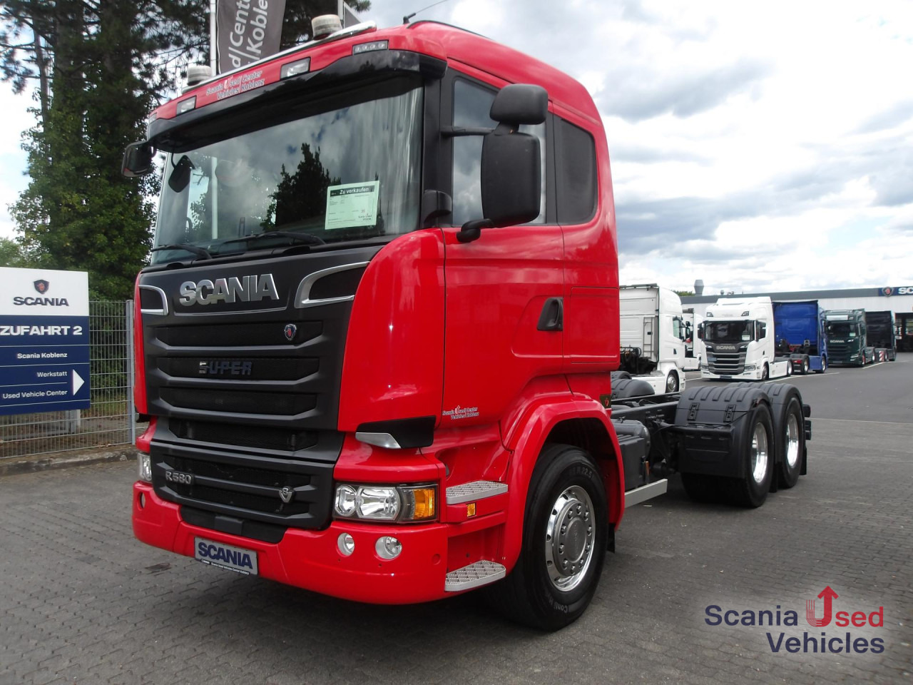 SCANIA R 580 - 6x4 - V8 - ALCOA - - Камион за дрва: слика 1 SCANIA R 580 - 6x4 - V8 - ALCOA - - Камион за дрва: слика 1