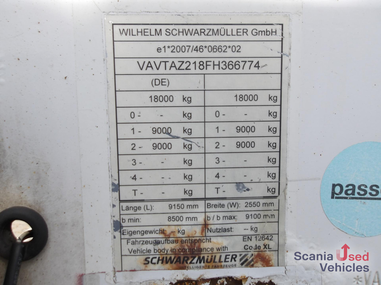 SCHWARZMUELLER AZ18 T-Serie - BPW Achsen - ALCOA - Palettenkasten - Приколка платформа: слика 2 SCHWARZMUELLER AZ18 T-Serie - BPW Achsen - ALCOA - Palettenkasten - Приколка платформа: слика 2