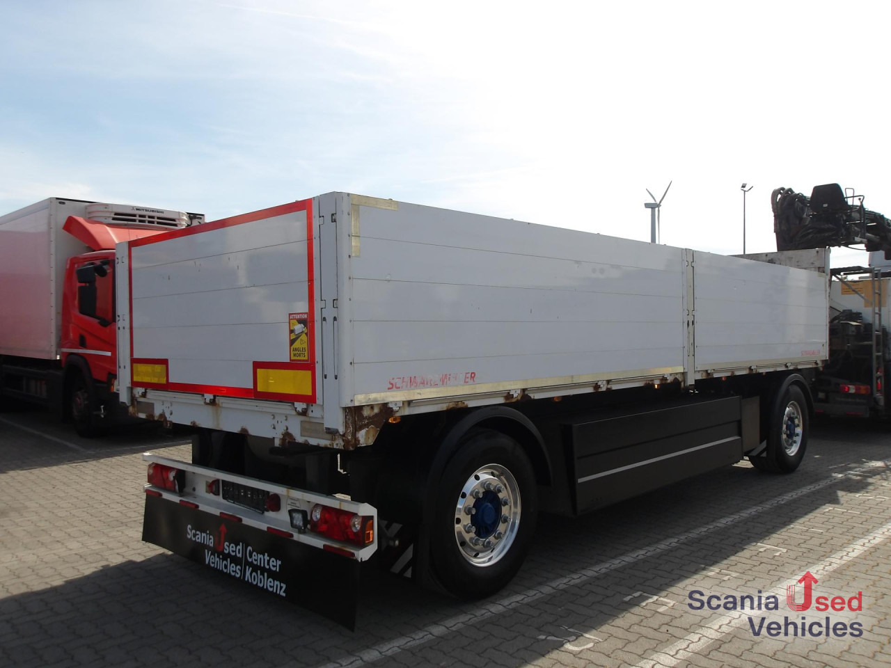 SCHWARZMUELLER AZ18 T-Serie - BPW Achsen - ALCOA - Palettenkasten - Приколка платформа: слика 4 SCHWARZMUELLER AZ18 T-Serie - BPW Achsen - ALCOA - Palettenkasten - Приколка платформа: слика 4