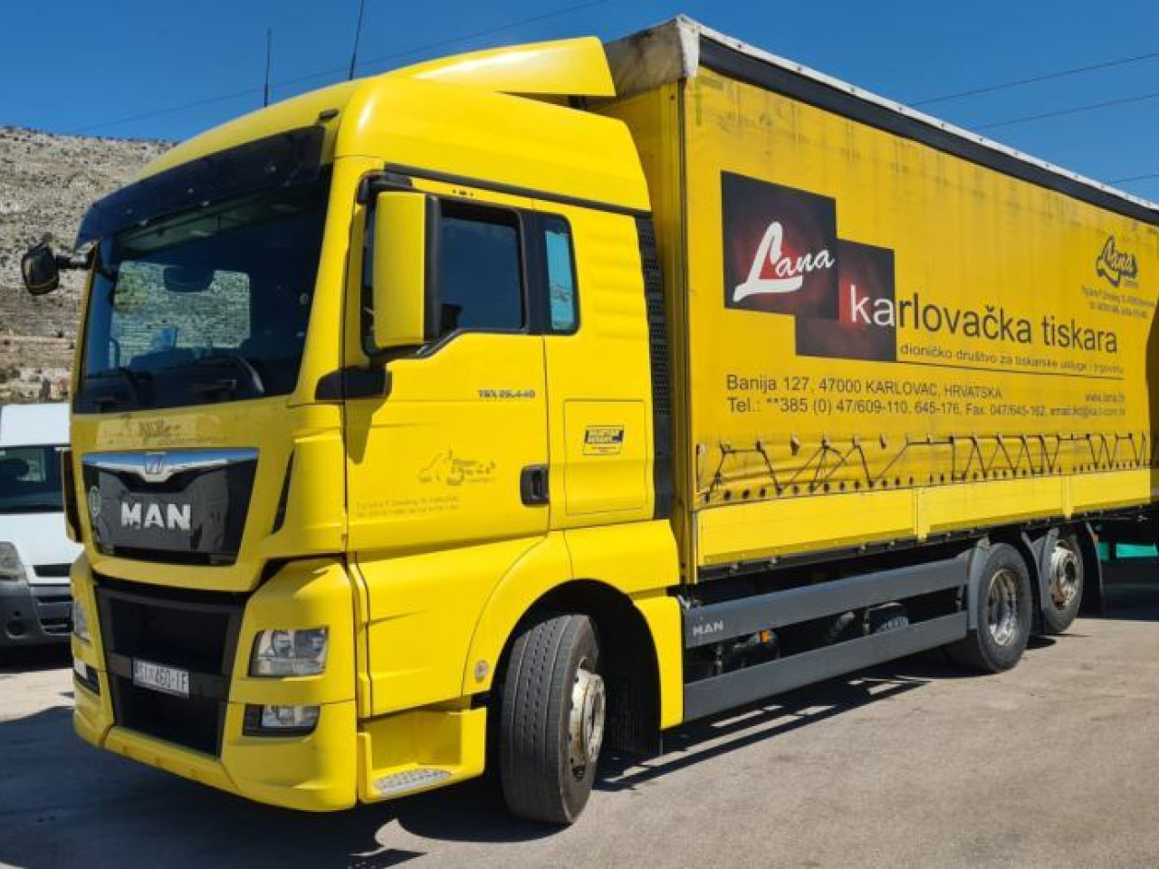 MAN TGX 26.440 - Камион со церада: слика 1 MAN TGX 26.440 - Камион со церада: слика 1