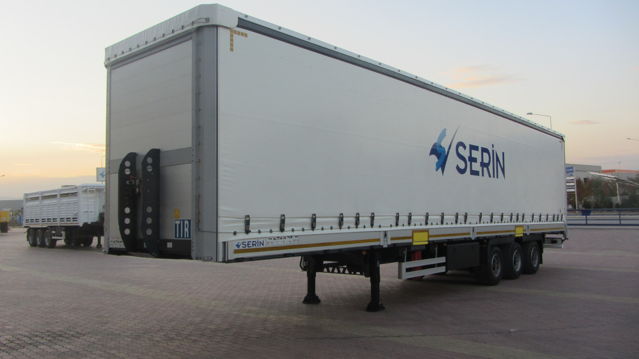 SERIN Tenteli Optima Curtainsider Trailer - Полуприколка со церада: слика 1 SERIN Tenteli Optima Curtainsider Trailer - Полуприколка со церада: слика 1