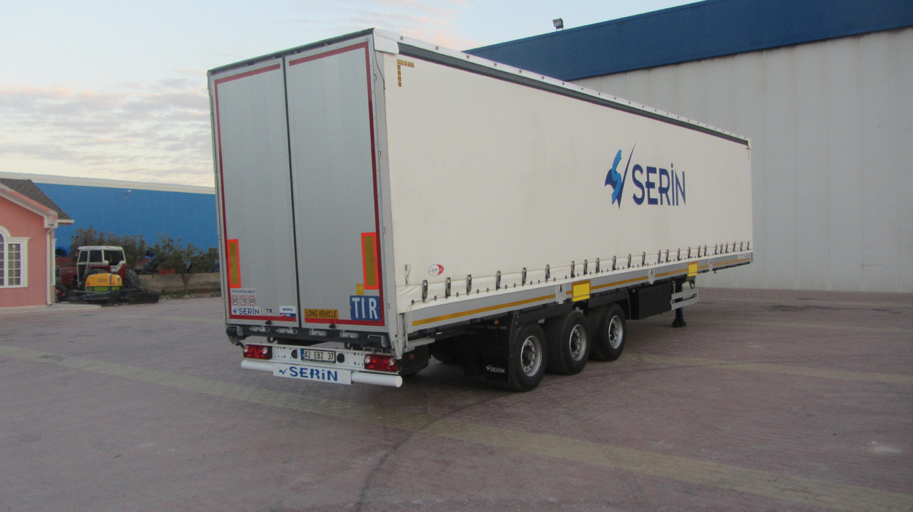 SERIN Tenteli Optima Curtainsider Trailer - Полуприколка со церада: слика 2 SERIN Tenteli Optima Curtainsider Trailer - Полуприколка со церада: слика 2