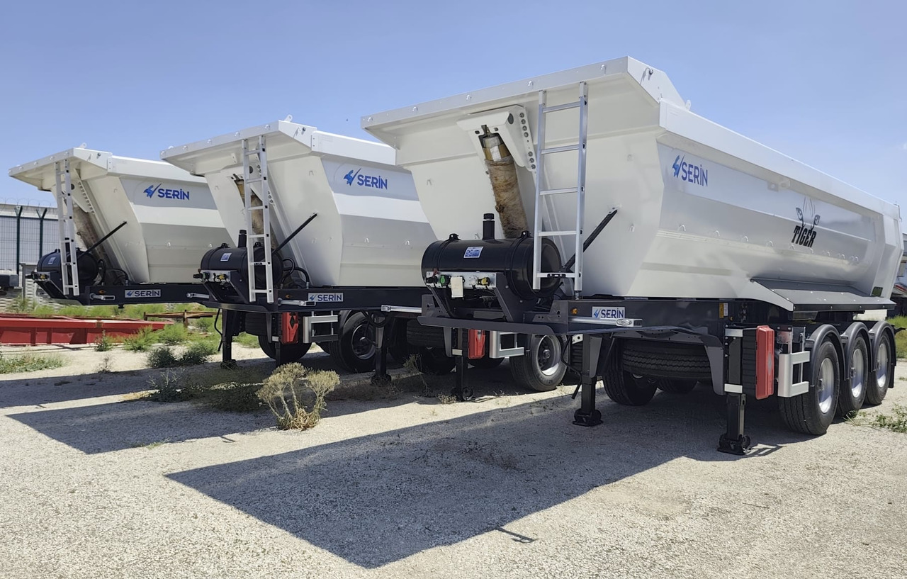 SERIN Tiger HARDOX 28 m³ Tipper Semi-Trailer - Кипер полуприколка: слика 3 SERIN Tiger HARDOX 28 m³ Tipper Semi-Trailer - Кипер полуприколка: слика 3