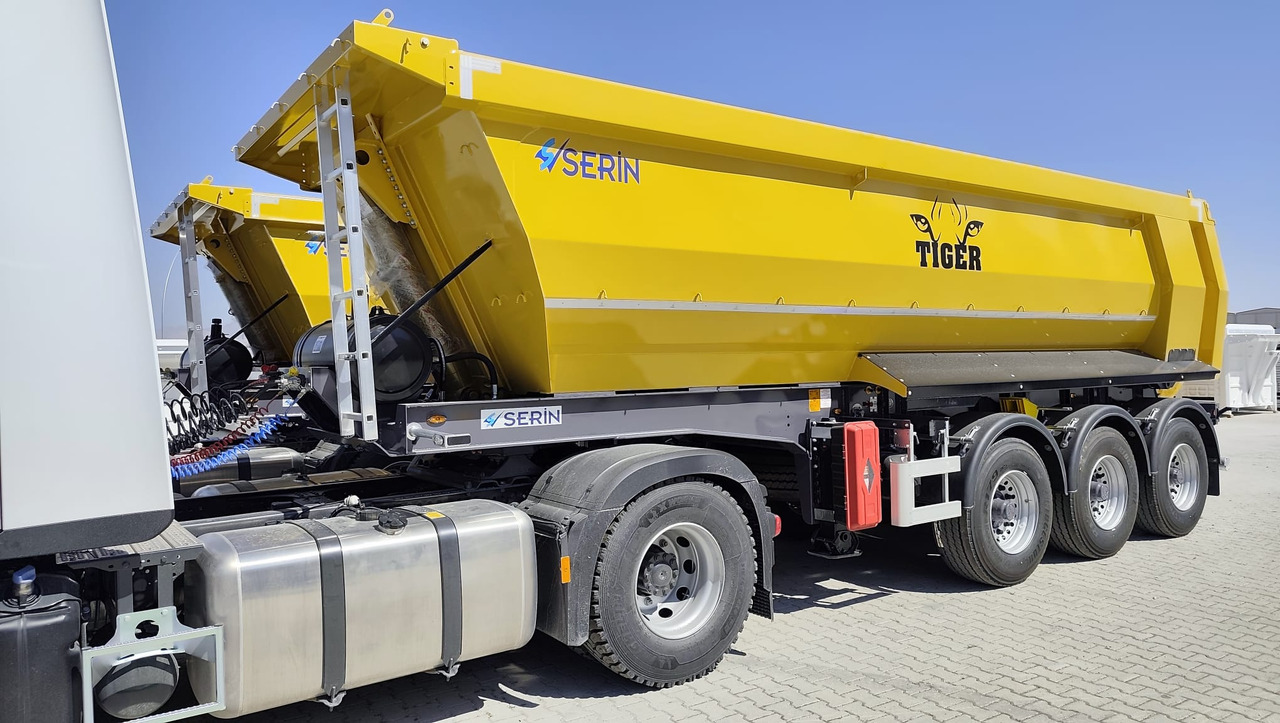 SERIN Tiger Hardox Tipper Semi Trailer 20 m³/24 m³ /28 m³ - Кипер полуприколка: слика 1 SERIN Tiger Hardox Tipper Semi Trailer 20 m³/24 m³ /28 m³ - Кипер полуприколка: слика 1