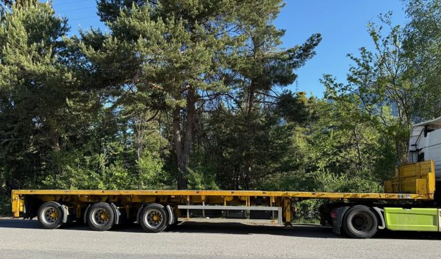 Goldhofer SPZ DL 3-36/80A, 56ton Goldhofer SPZ DL 3-36/80A, 56ton, 7m teleskop - Полуприколка за низок утовар: слика 1 Goldhofer SPZ DL 3-36/80A, 56ton Goldhofer SPZ DL 3-36/80A, 56ton, 7m teleskop - Полуприколка за низок утовар: слика 1