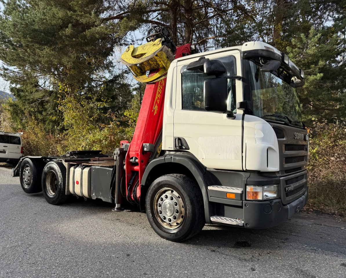 Scania P380 LB 6x2,E4,Palfinger Epsilon E165Z Plus,Kran - Камион влекач: слика 1 Scania P380 LB 6x2,E4,Palfinger Epsilon E165Z Plus,Kran - Камион влекач: слика 1