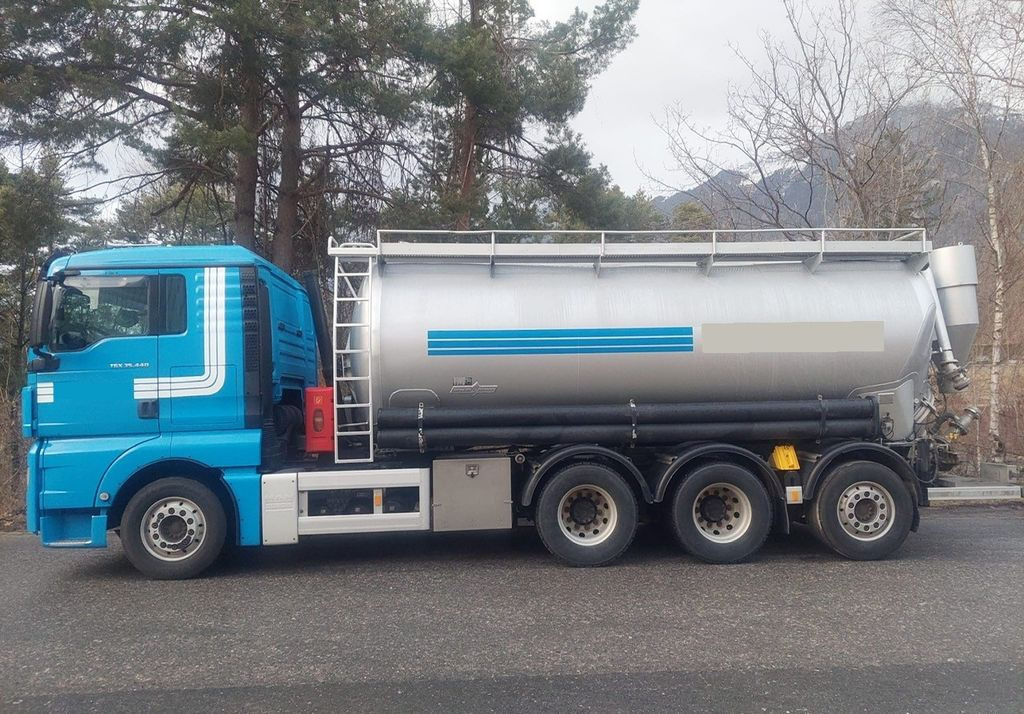 MAN TGX 35.440 8x4, E5, Silo 24m³, Kipper+Kompressor - Камион цистерна: слика 2 MAN TGX 35.440 8x4, E5, Silo 24m³, Kipper+Kompressor - Камион цистерна: слика 2