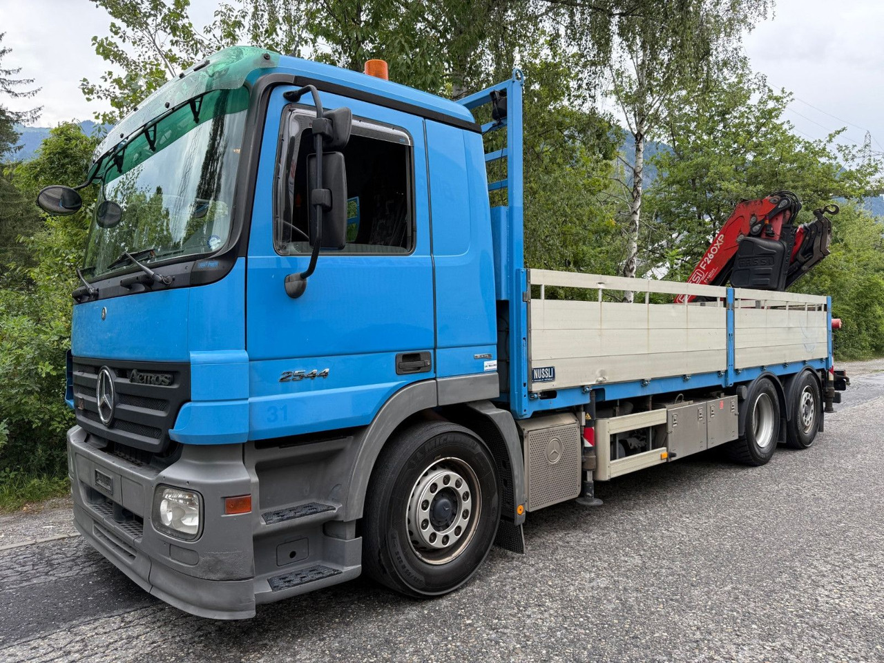 Mercedes-Benz Actros 2544 6x2, E5, EPS, Fassi F260XP, Retarder - Камион со кран: слика 5 Mercedes-Benz Actros 2544 6x2, E5, EPS, Fassi F260XP, Retarder - Камион со кран: слика 5