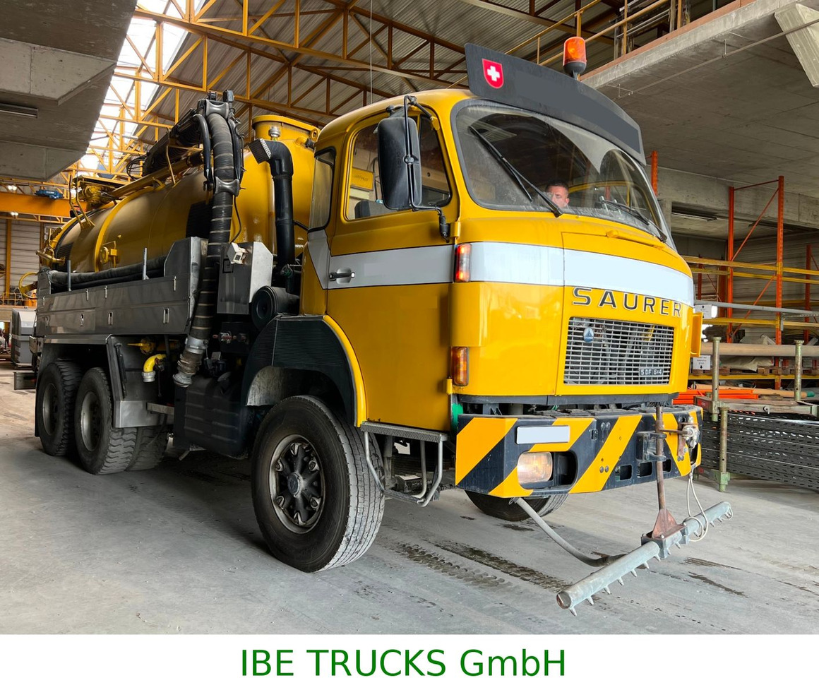Saurer 5 DF 6x4, Kaiser - Вакуумски камион: слика 1 Saurer 5 DF 6x4, Kaiser - Вакуумски камион: слика 1