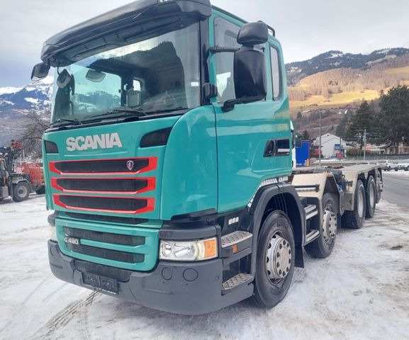 Scania G490 10x4, E6, Fahrgestell Scania G490 10x4, E6, Fahrgestell - Камион со кабинска шасија: слика 3 Scania G490 10x4, E6, Fahrgestell Scania G490 10x4, E6, Fahrgestell - Камион со кабинска шасија: слика 3