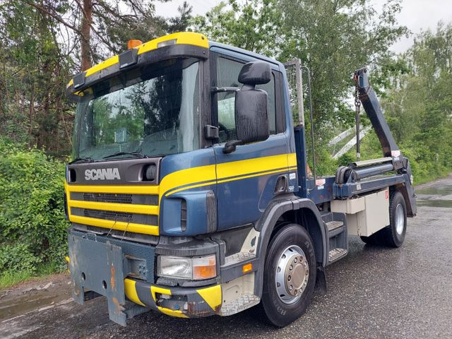 Scania P114 340 GB 4x2, E2, Welaki Gergen, Retarder Scania P114 340 GB 4x2, E2, Welaki Gergen, Retarder - Камион за подигање контејнери: слика 1 Scania P114 340 GB 4x2, E2, Welaki Gergen, Retarder Scania P114 340 GB 4x2, E2, Welaki Gergen, Retarder - Камион за подигање контејнери: слика 1