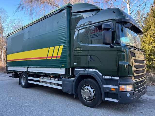 Scania R440 4x2, Euro 6, Ladebordwand, Retarder - Камион со церада: слика 1 Scania R440 4x2, Euro 6, Ladebordwand, Retarder - Камион со церада: слика 1