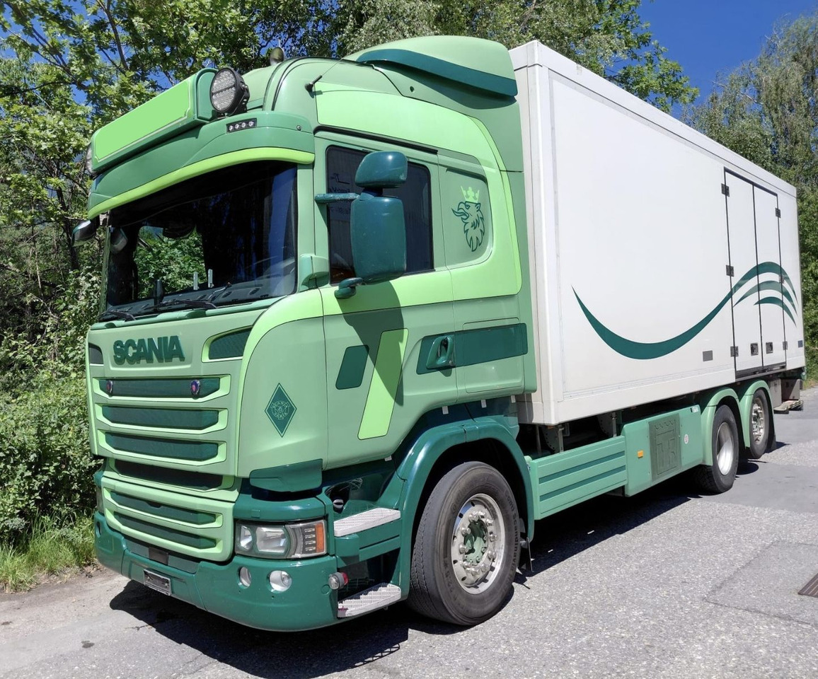 Scania R450 6x2, E6, Thermo King UT 1200, Ladebordwand - Камион ладилник: слика 1 Scania R450 6x2, E6, Thermo King UT 1200, Ladebordwand - Камион ладилник: слика 1