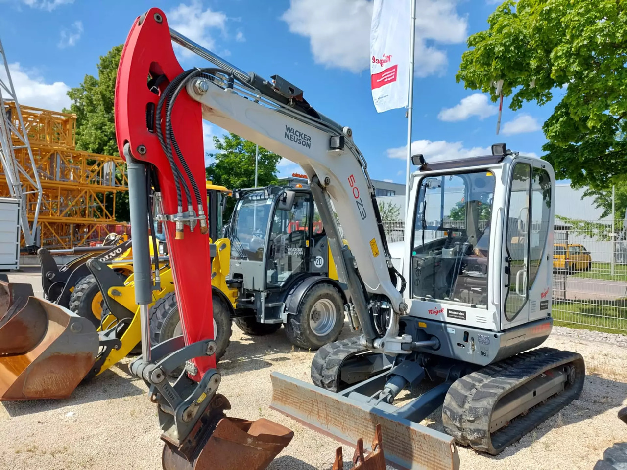 2015 Wacker Neuson 50Z3 - Мини багер: слика 1 2015 Wacker Neuson 50Z3 - Мини багер: слика 1