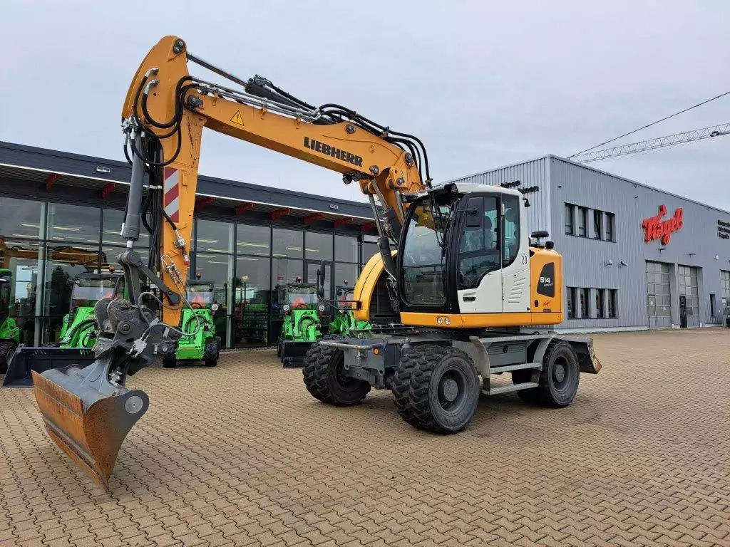 2022 Liebherr A 914 Compact Litronic G6.0-D - Багер на тркала: слика 1 2022 Liebherr A 914 Compact Litronic G6.0-D - Багер на тркала: слика 1