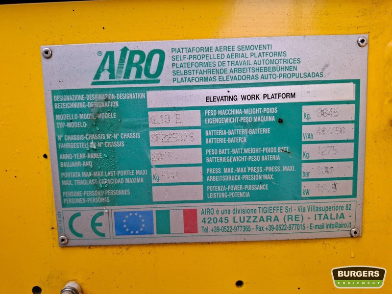 AIRO XL 19 E - Кревач ножица: слика 5 AIRO XL 19 E - Кревач ножица: слика 5