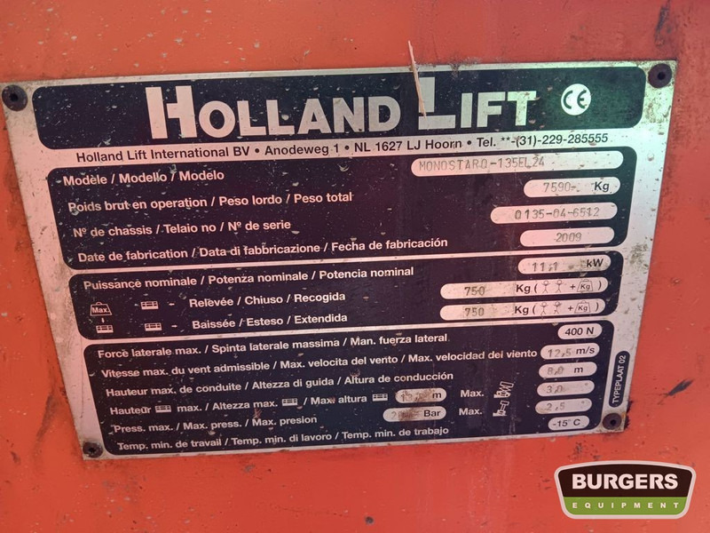 HOLLANDLIFT Q135 EL24 - Кревач ножица: слика 5 HOLLANDLIFT Q135 EL24 - Кревач ножица: слика 5
