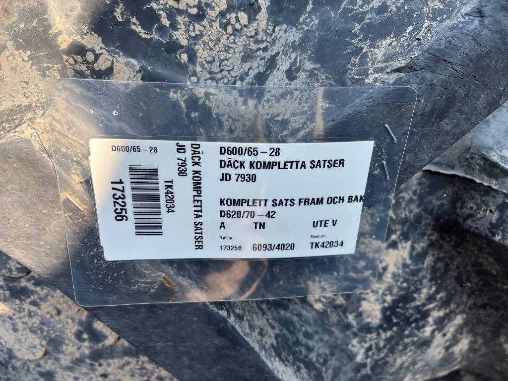 BKT 620/70R42 John Deere 7930 - Гума за Земјоделска машина: слика 2 BKT 620/70R42 John Deere 7930 - Гума за Земјоделска машина: слика 2