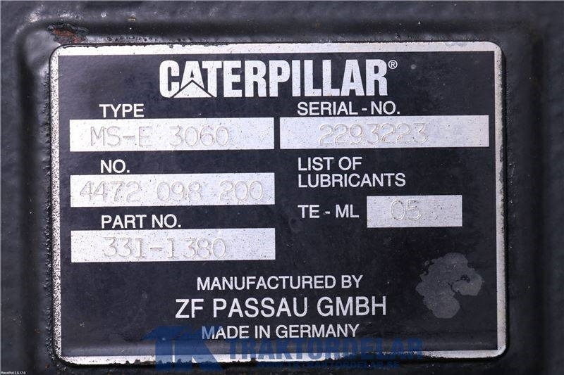 CAT M 316 D Framvagn - Оска и делови за Градежна машина: слика 3 CAT M 316 D Framvagn - Оска и делови за Градежна машина: слика 3