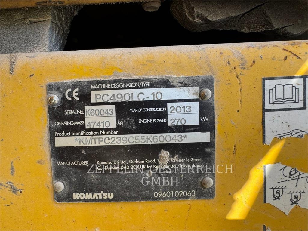 Komatsu PC490LC-10 - Багер гасеничар: слика 4 Komatsu PC490LC-10 - Багер гасеничар: слика 4