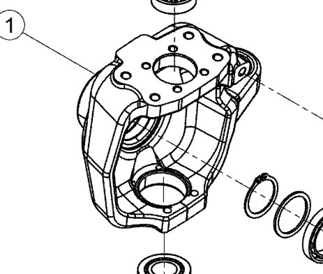 CLAAS Arion 610 660 Zwrotnica Przedniej Osi Przekładnia Kierownicza 0011637200 0011637210 - Рукавец за Земјоделска машина: слика 1 CLAAS Arion 610 660 Zwrotnica Przedniej Osi Przekładnia Kierownicza 0011637200 0011637210 - Рукавец за Земјоделска машина: слика 1