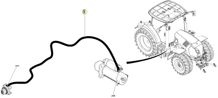Claas Arion 550-520 650-620 - kabel wiązka elektryczna 0021503053 - Појас за кабел/ Жица за Трактор: слика 1 Claas Arion 550-520 650-620 - kabel wiązka elektryczna 0021503053 - Појас за кабел/ Жица за Трактор: слика 1