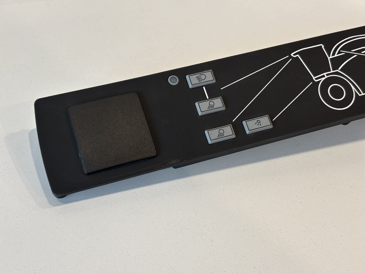 Claas Jaguar Lexion Przełącznik Panel Włącznik Moduł Oświetlenia Roboczego 0005592901 00 0559 290 1 - Електричен систем за Земјоделска машина: слика 2 Claas Jaguar Lexion Przełącznik Panel Włącznik Moduł Oświetlenia Roboczego 0005592901 00 0559 290 1 - Електричен систем за Земјоделска машина: слика 2