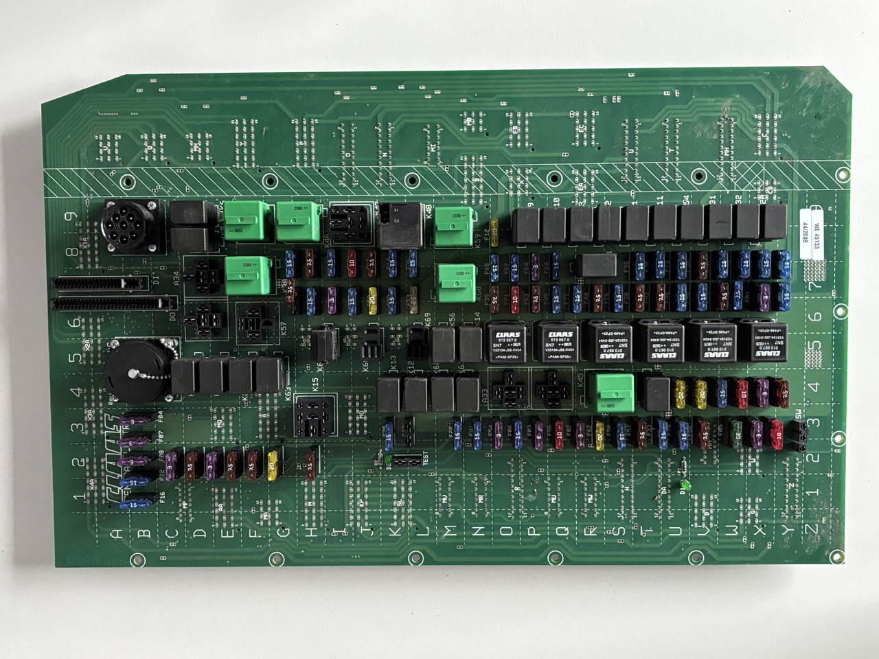 Claas Lexion 510 530 560 570 Płytka Bezpieczników Styków Modułów 0000153530 0000148031 - Осигурач за Земјоделска машина: слика 5 Claas Lexion 510 530 560 570 Płytka Bezpieczników Styków Modułów 0000153530 0000148031 - Осигурач за Земјоделска машина: слика 5