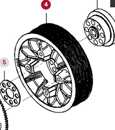 Fendt 936 Gen 7 Silnik D1556LE523 Tłumik Drgań Koło Pasowe H218PF150087A CZĘŚCI - Мотор и делови за Трактор: слика 2 Fendt 936 Gen 7 Silnik D1556LE523 Tłumik Drgań Koło Pasowe H218PF150087A CZĘŚCI - Мотор и делови за Трактор: слика 2