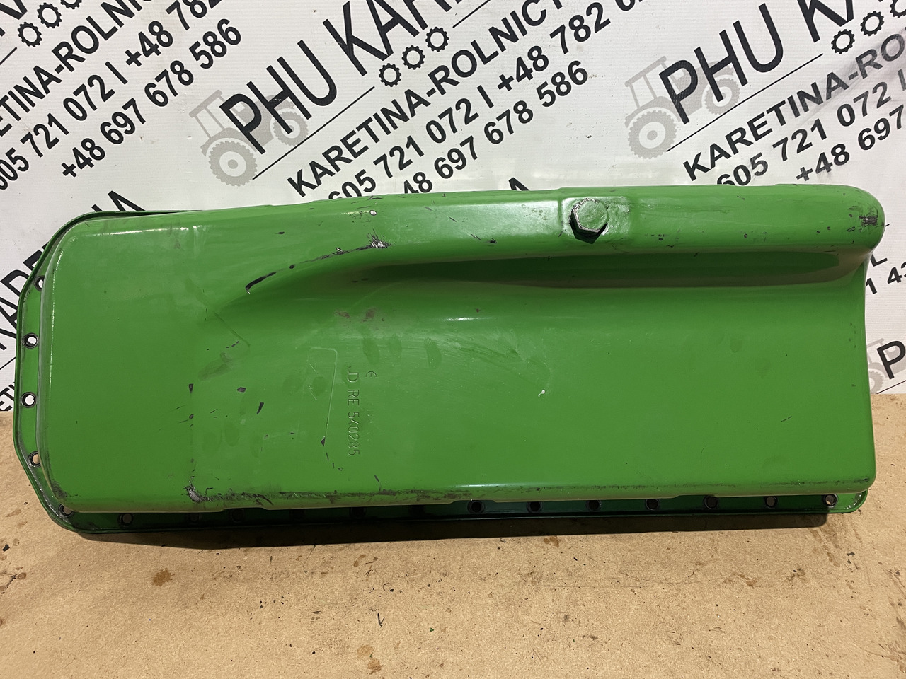 John Deere 6068 - miska olejowa RE540285 - Картер за масло за Земјоделска машина: слика 1 John Deere 6068 - miska olejowa RE540285 - Картер за масло за Земјоделска машина: слика 1