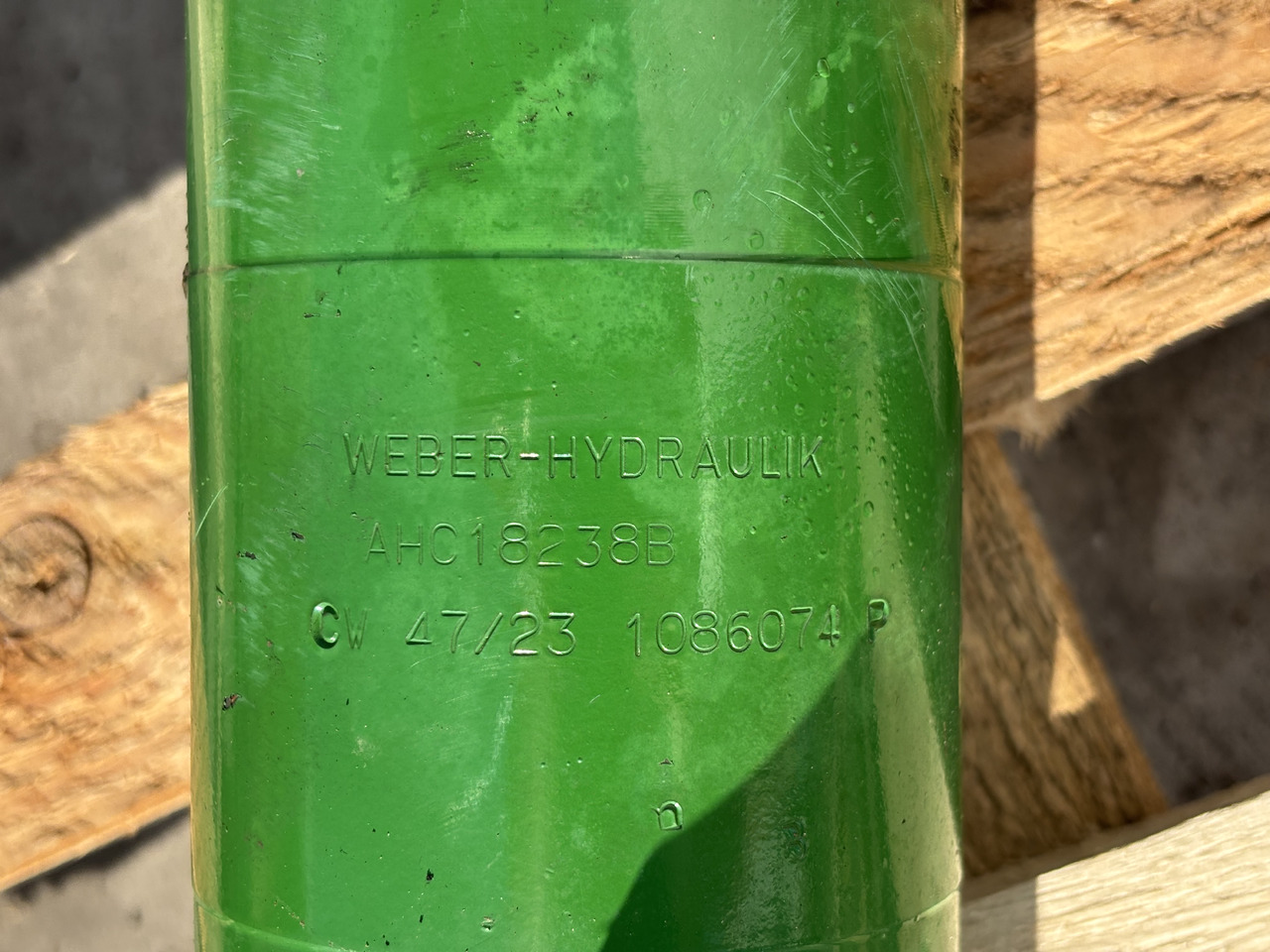 John Deere 8600 Siłownik hydrauliczny AHC18238 - Хидрауличен цилиндар за Земјоделска машина: слика 3 John Deere 8600 Siłownik hydrauliczny AHC18238 - Хидрауличен цилиндар за Земјоделска машина: слика 3