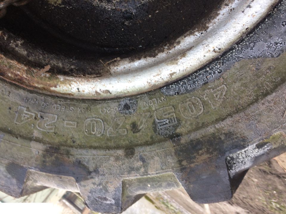 Koło John Deere 4400 - 405/70-24 - Комплетно тркало за Опрема за ракување со материјали: слика 3 Koło John Deere 4400 - 405/70-24 - Комплетно тркало за Опрема за ракување со материјали: слика 3