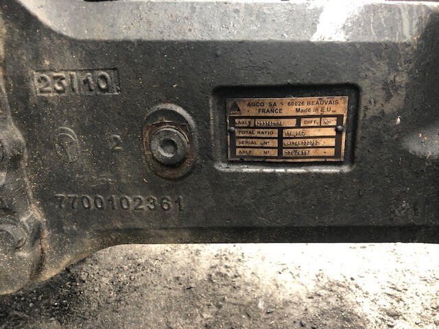 Предна оска за Земјоделска машина Massey Ferguson 8650 [CZĘŚCI] Oś Przednia: слика 7
