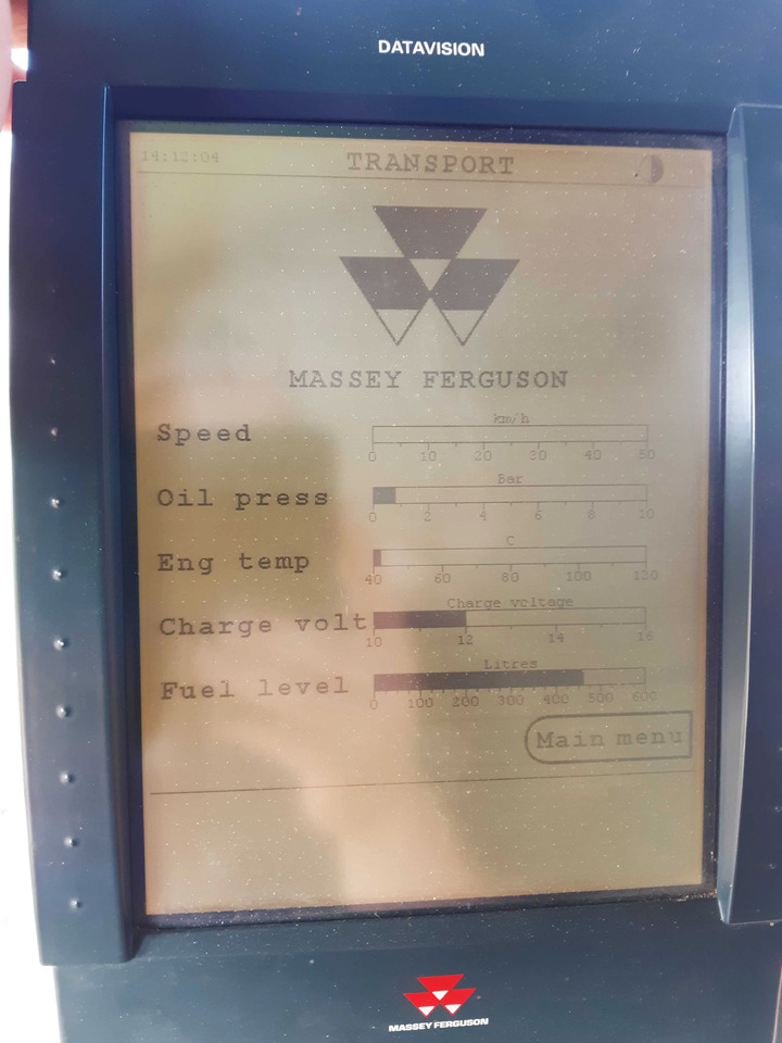 Massey Fergusson MF 30 32 - Datavision Fieldstar Monitor Terminal D28981672 - Електричен систем за Земјоделска машина: слика 1 Massey Fergusson MF 30 32 - Datavision Fieldstar Monitor Terminal D28981672 - Електричен систем за Земјоделска машина: слика 1