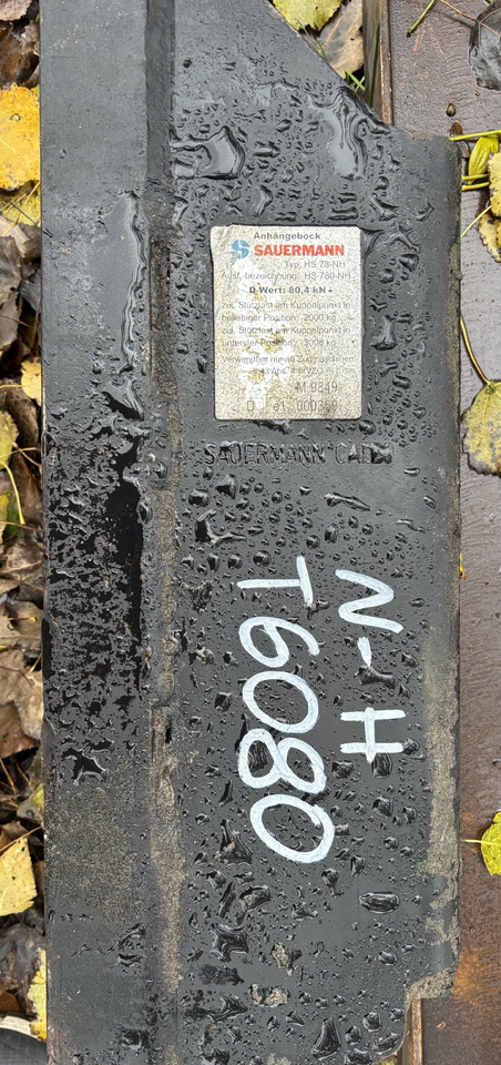 New Holland T6080 Rama Zaczepu Szyna Sauermann HS 78-NH HS 780-NH - Каросерија и екстериер за Земјоделска машина: слика 4 New Holland T6080 Rama Zaczepu Szyna Sauermann HS 78-NH HS 780-NH - Каросерија и екстериер за Земјоделска машина: слика 4