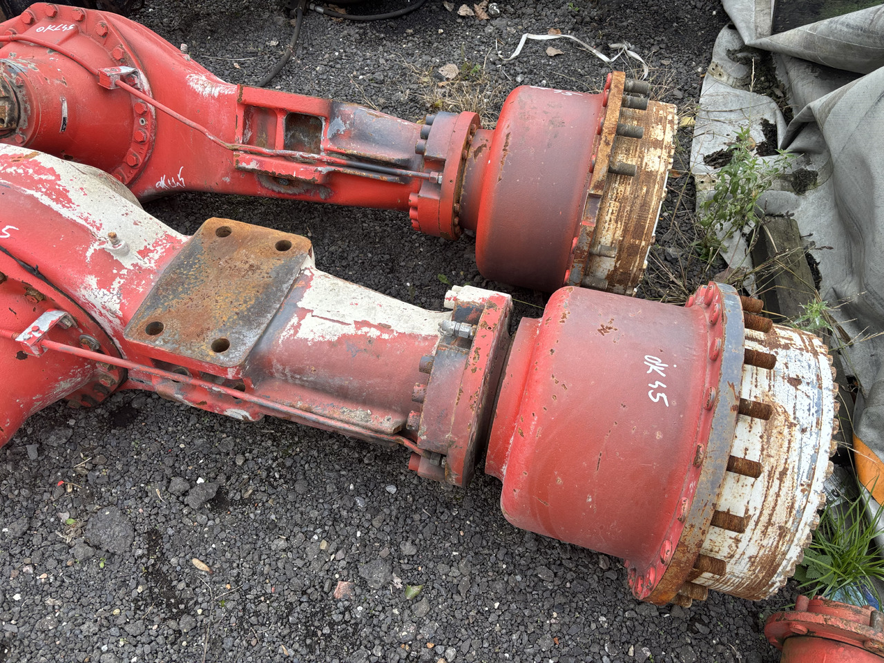 O&K O K 45 L45 L45.5 WLK45 OŚ Przednia Oś Tylnia 4517615 4922807 - Оска и делови за Опрема за ракување со материјали: слика 2 O&K O K 45 L45 L45.5 WLK45 OŚ Przednia Oś Tylnia 4517615 4922807 - Оска и делови за Опрема за ракување со материјали: слика 2