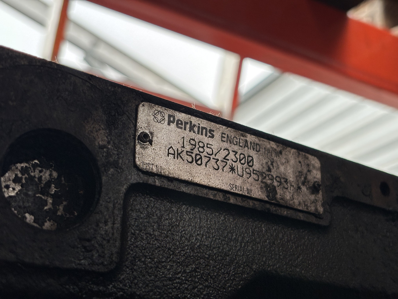 Perkins 1985/2300 Silnik Blok Koło Zamachowe Wał Miska Olejowa CZĘŚCI - Замаец за Земјоделска машина: слика 2 Perkins 1985/2300 Silnik Blok Koło Zamachowe Wał Miska Olejowa CZĘŚCI - Замаец за Земјоделска машина: слика 2