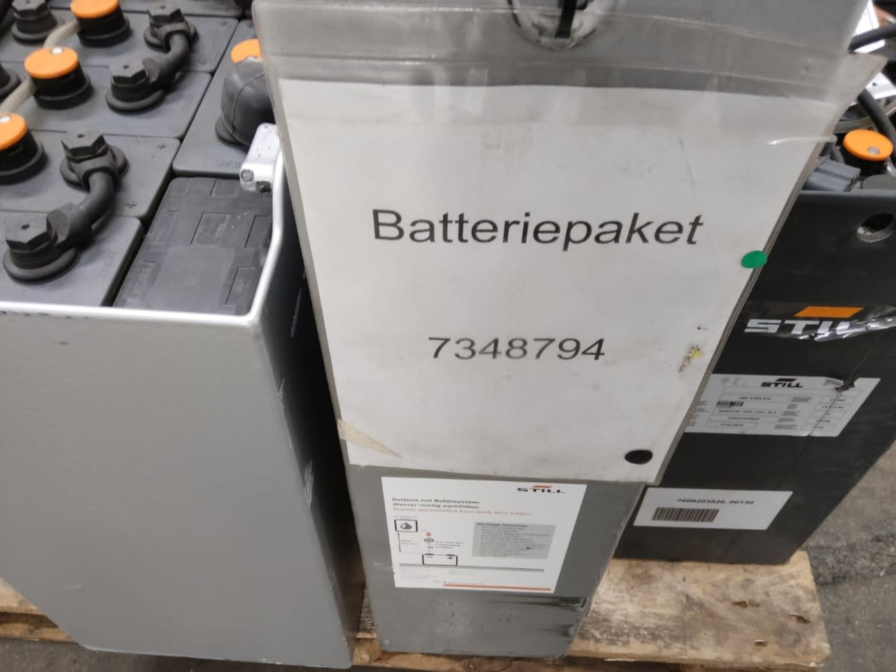 Battery Package - 4 Pcs. - Батерија за Опрема за ракување со материјали: слика 2 Battery Package - 4 Pcs. - Батерија за Опрема за ракување со материјали: слика 2